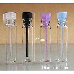 1.5ml Empty Refillable Mini Glass Perfume Small Sample Vials Perfume Bottle