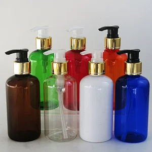 220ml Colorful PET Environmental Protection Plastic Refillable Bottles Vials with Plastic Sprayer Cap PET bottle with 13 Kinds of Caps