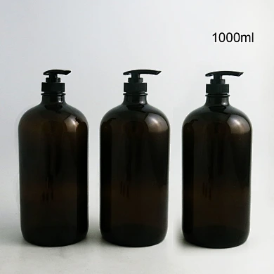 amber glass bottle 1000ml