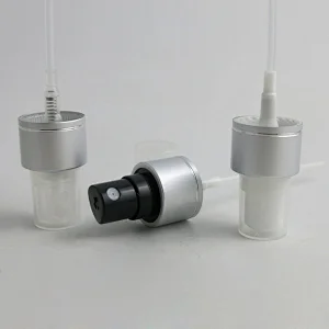 Green 30ml Cosmetic Packaging Empty Pump/Emulsion/Spray Nozzle Bottle Spray Perfume Cylindrical Bottles