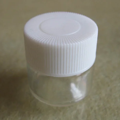Clear 5g jars Glass cosmetics packaging Body Cream/Lotion Cosmetic Container Travel Use bottle With Customizable logo