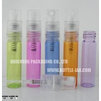 3ml Colorful Portable Refillable Essential Oil Atomizer Transparent Empty Spray Bottle Makeup Liquid Sprayer Bottles