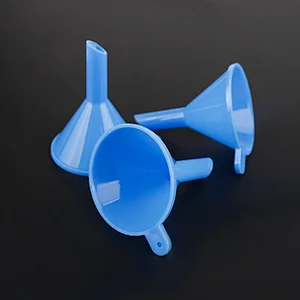 Wholesale Plastic Material Mini Funnel Laboratory Cheap Clear Plastic Funnel Perfume Dispensing Funnel