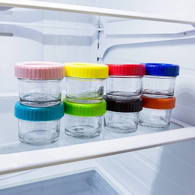 glass baby food jar