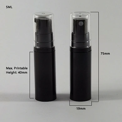 5ml airless bottle with pump