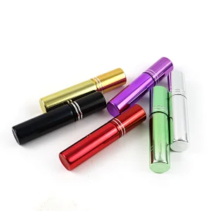 10ml Empty Refillable Fine Mist Mini Glass Aluminum Spray Atomizer Perfume Bottle