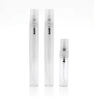 Wholesale 5ml 10ml Cosmetic Glass Bottle Vials With Plastic Pump Sprayer Cap For Perfume Liquid