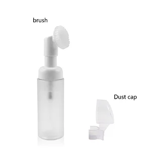 Wholesale Custom Clear 40mL 60mL 80mL 100mL Frosted Plastic Foam Pump Bottle For Eyelashes Shampoo Cleanser Bottle Foam Pump Bottle