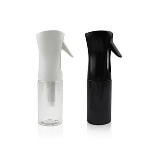 High Pressure Continuous Hand Sanitizer Pump Plastic 600ml Trigger Salon 300ml Hair Spray Misting Bottle PET 200ml