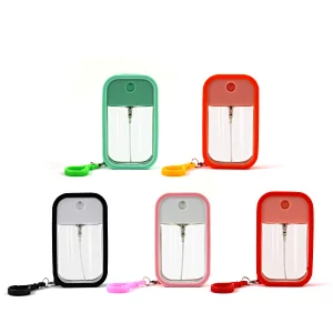 Hot Selling 45ml Pocket Size Spray Bottle Easy To Carry Out Mist Spray Bottle Apple Style Bottle Spray Carry On Buckle