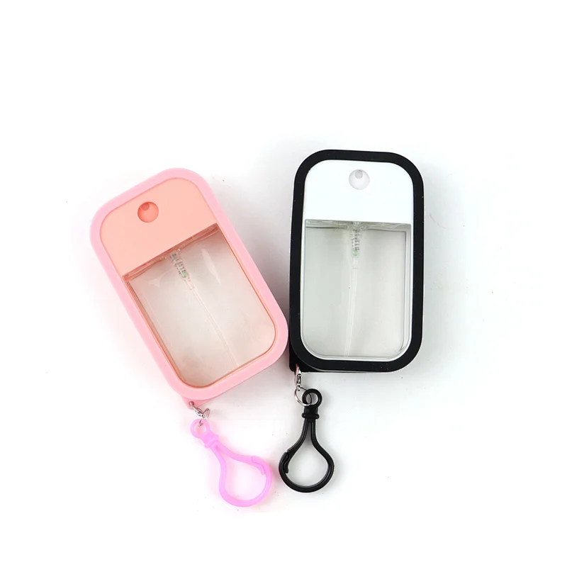 Hot Selling 45ml Pocket Size Spray Bottle Easy To Carry Out Mist Spray Bottle Apple Style Bottle Spray Carry On Buckle