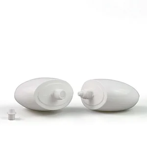 2022 Popular 60mL Cosmetic Packaging Sunscreen Lotion Bottle Egg Bottle Sunscreen Oval Sunscreen Bottle