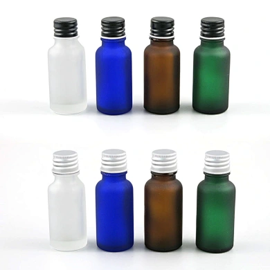 Amber Green Glass Dropper Bottle
