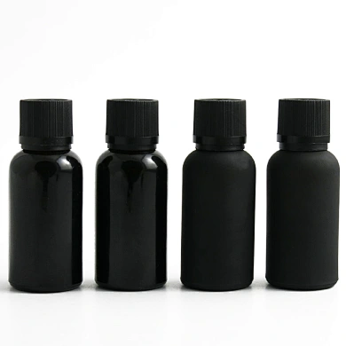 Buy Black Glass Bottle