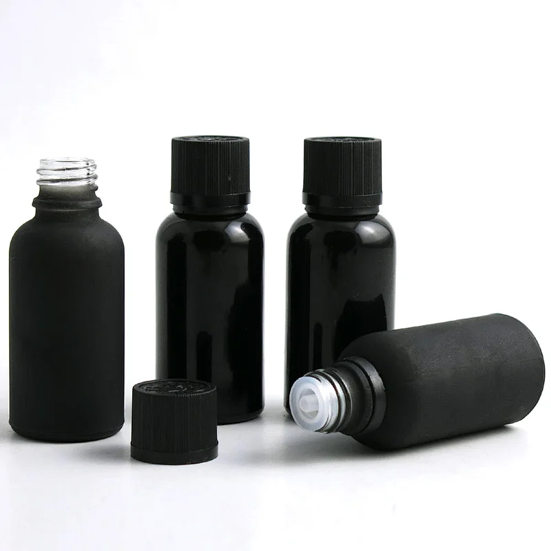 Wholesale Aromatherapy Tincture Essential Oil Glass Bottle 10mL Plastic Screw Cap With Child Resistant Screw Caps