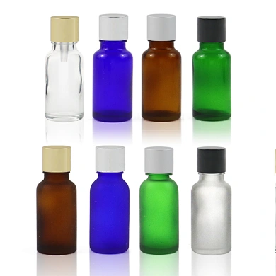 Glass Bottle For Essential Oil Aluminum Screw Cap