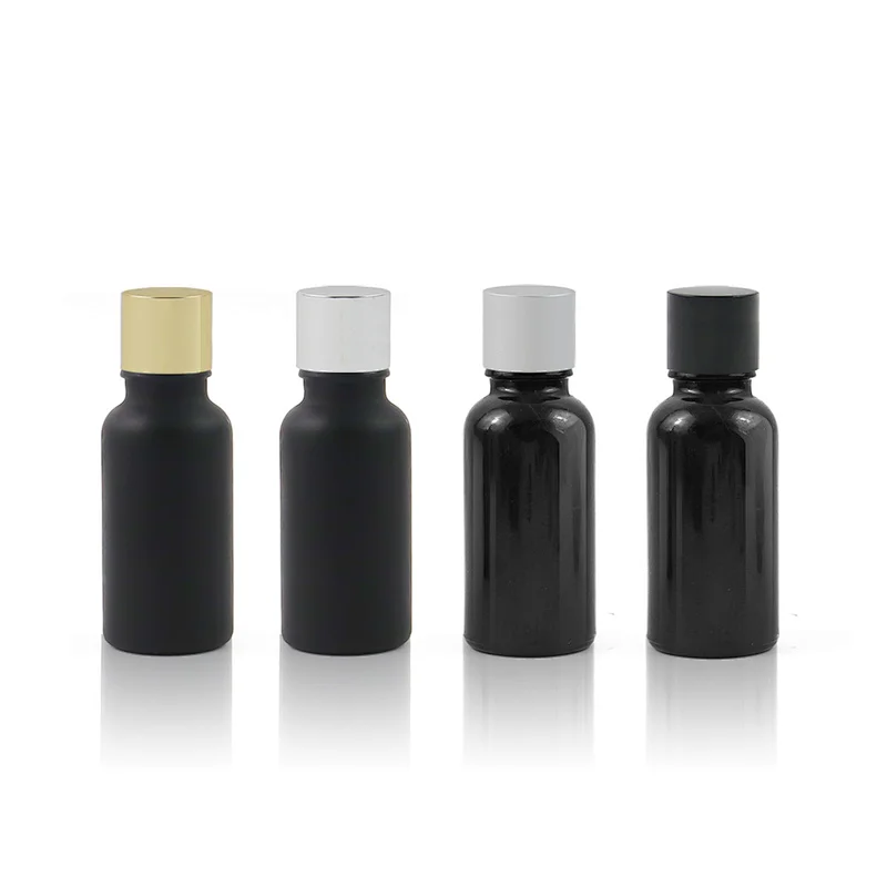 Hot Sale 20mL Perfume Essential Oil Serum Glass Cosmetic Packaging Dropper Glass Bottle With Aluminum Lid