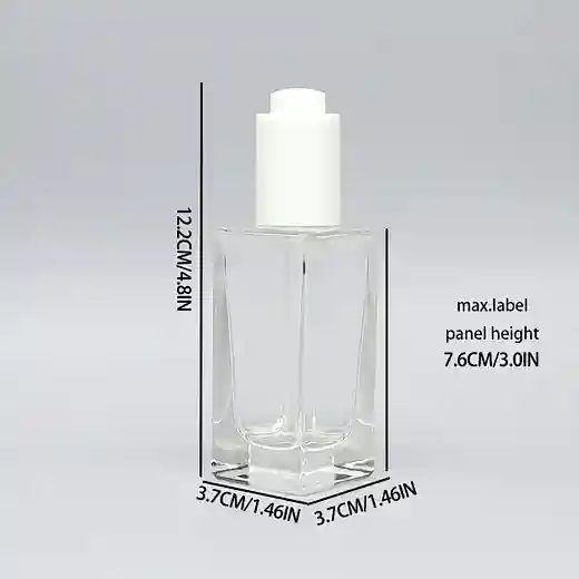 50 ml essential oil glass bottle