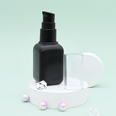glass pump bottle lotion