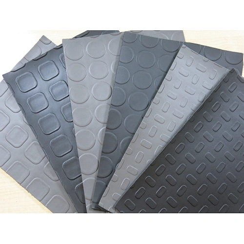 Cuero PVC para pavimento de automóviles.