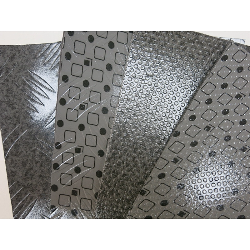 Cuero PVC para pavimento de automóviles.
