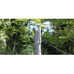 Tension clamps for ADSS system