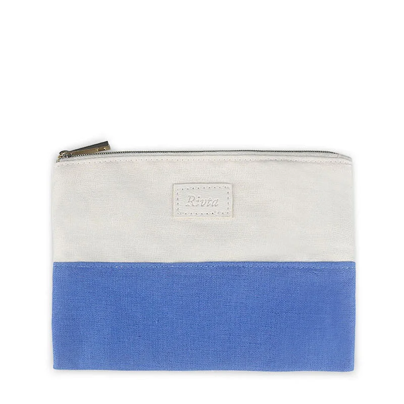 Flat Pouch Cosmetic Bag Banana Fiber - CNC032