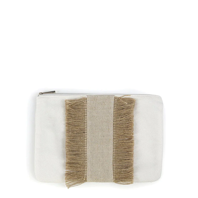 Essential Pouch Cosmetic Bag Bamboo Fiber Jute - CBB041