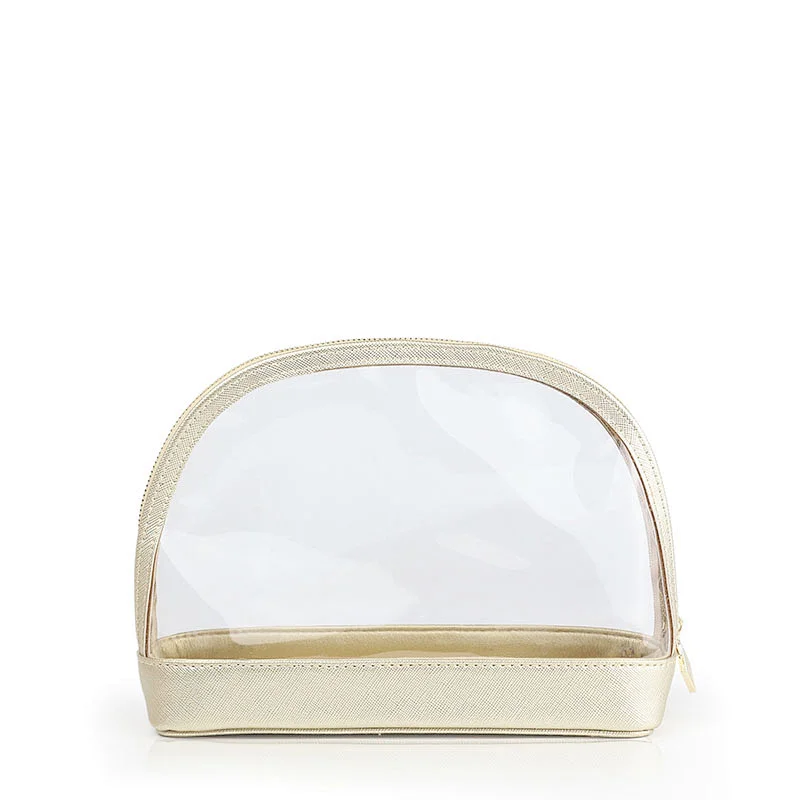 Travel Pouch Cosmetic Bag TPU PU Leather - CBT112