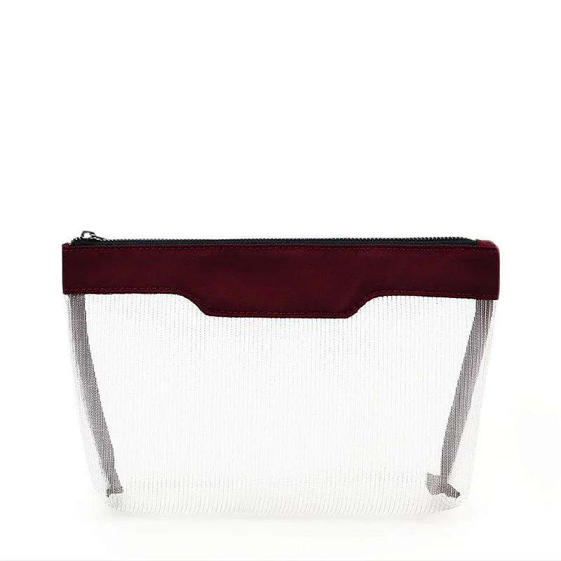 Essential Pouch Cosmetic Bag Recycled PET Nylon Mesh - CBT128