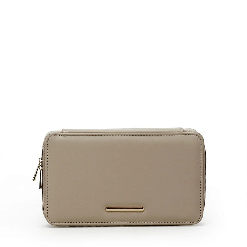 Travel Case Brush Bag Recycled leather - COC001