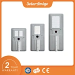 How many parts does the solar street lamp consist of?