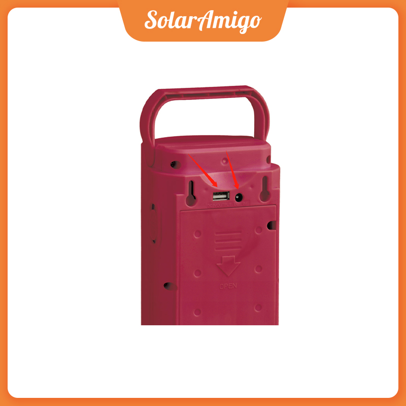 Solar powered emergency lights