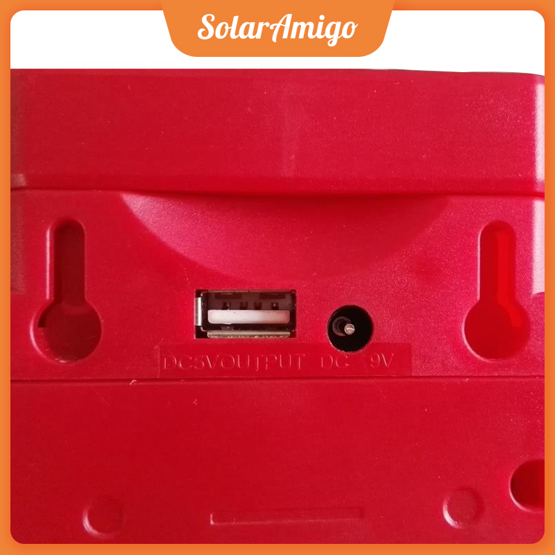 Solar powered emergency lights