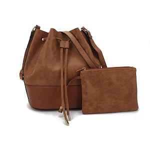 Tassel buckets Totes Handbag Women casual Shoulder Bags Soft Leather Crossbody Bag