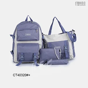 Student sets, backpacks, tote bags, pencil bags, crossbody bags