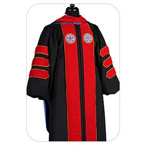 Custom Deluxe Doctoral Graduation Gown/Regalia