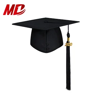 Black Graduation Gown wth the Cap fit in all