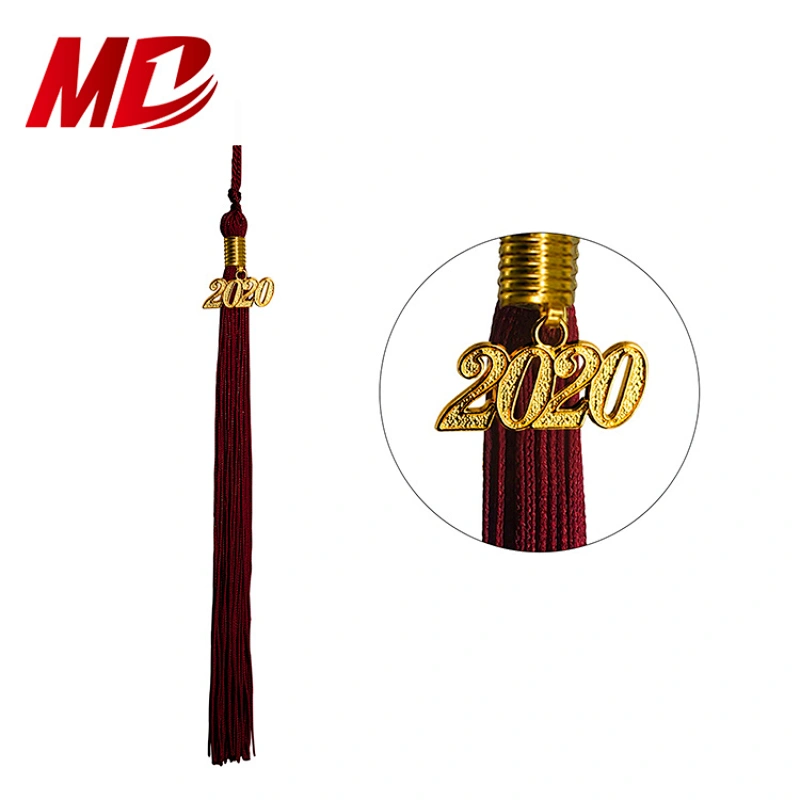 Red Graduation Gown For High School