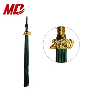 Shiny Bachelor's Emerald Green Graduation Gowns with Cap and Tassel graduation clothes