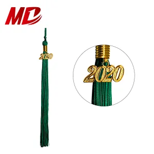 Promotion Custom Shiny Multicolor Kindergarten and Children Graduation Cap and Gown