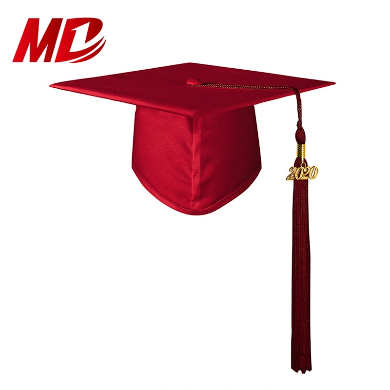 Red Graduation Gown For High School