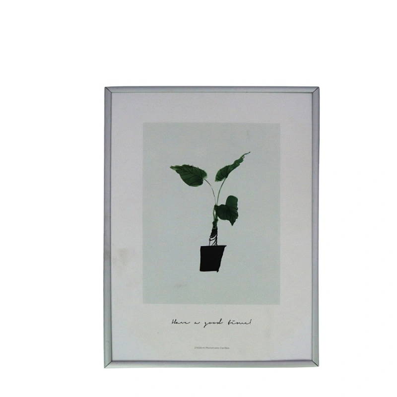 American flat A4 Sliver Aluminum Large Photo Frame Pictures Wall Hanging Frames