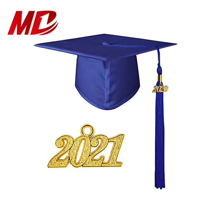 Matte Royal Blue Middle School Graduation Academic Gown Sets