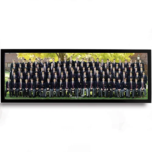 Clear Plastic Black Graduation Photo Panoramic Picture Frames