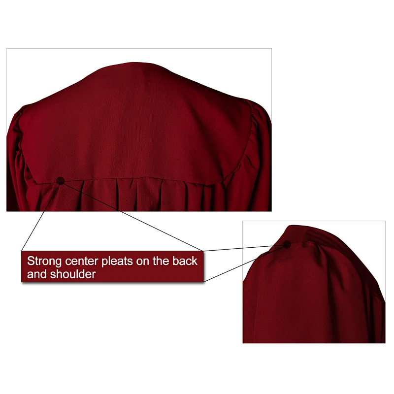 Wholesale Customized Matte Graduation Cap and Gown