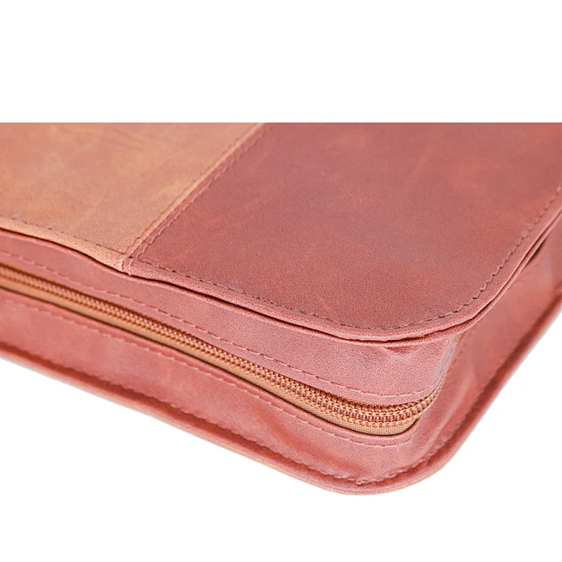 Gospel Two-tone Bible  Book Coves  (Large) bible cover case with zipper  western bible covers