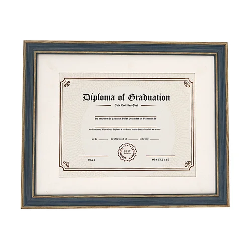 2020 Graduation Certificate Frame Diploma Documents Frames, double matted picture frames