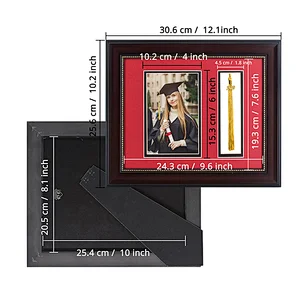 Wholesale Graduation Photo Frame with celebrities Class Name School Seal Holder