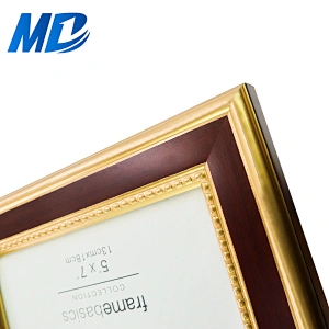 Wholesale Customized High Quality PS Picture Photo Frame ,gold picture frame
